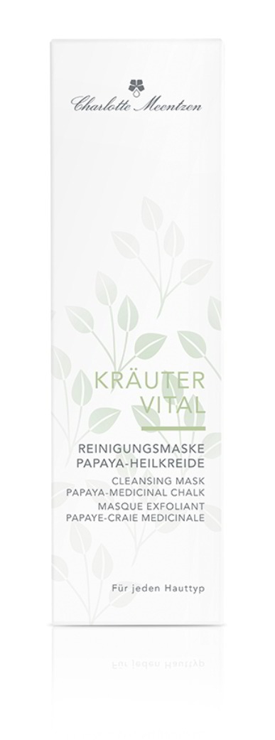 Kräutervital Cleansing Mask Papaya-Medicinal Chalk