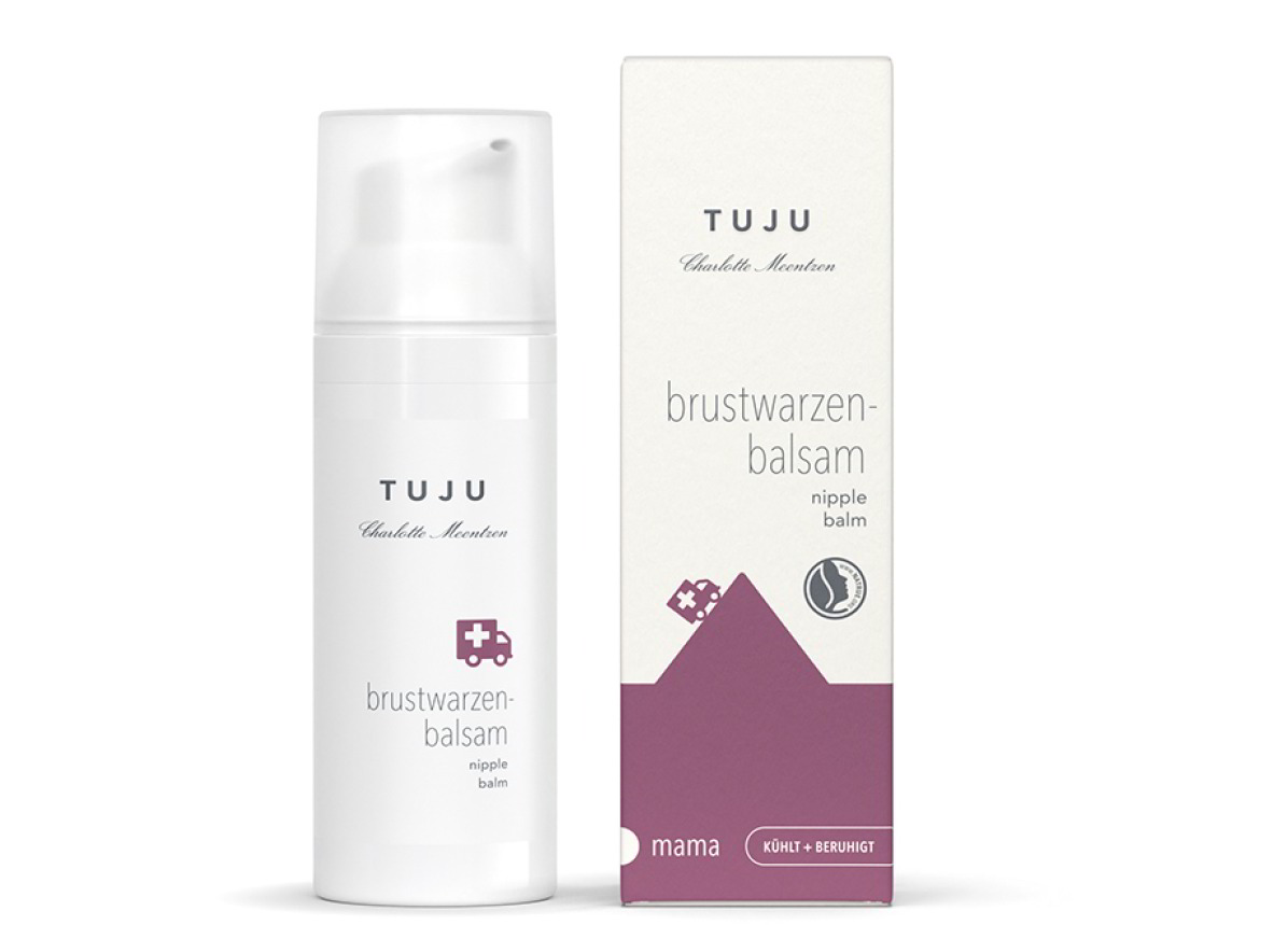 TUJU Nipple Balm For calmed and cared-for nipples