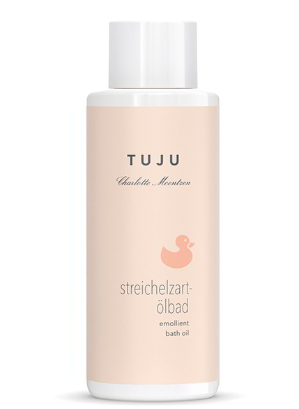 TUJU Emollient Bath Oil For gentle and skin-friendly cleansing