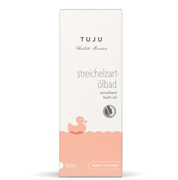 TUJU Emollient Bath Oil For gentle and skin-friendly cleansing