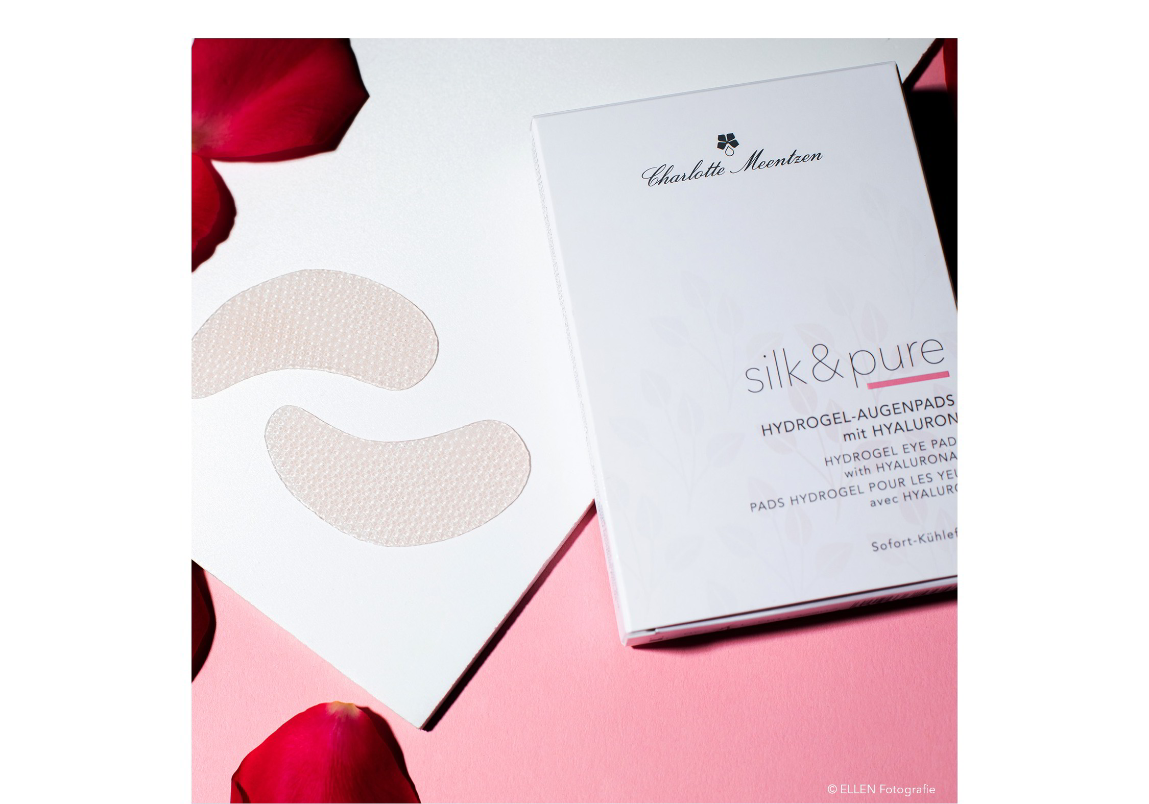 Silk & Pure Hydrogel Eye Pads with Hyaluron