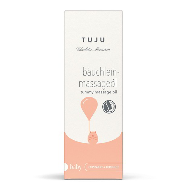 TUJU Tummy Massage Oil For a soft, relaxed tummy