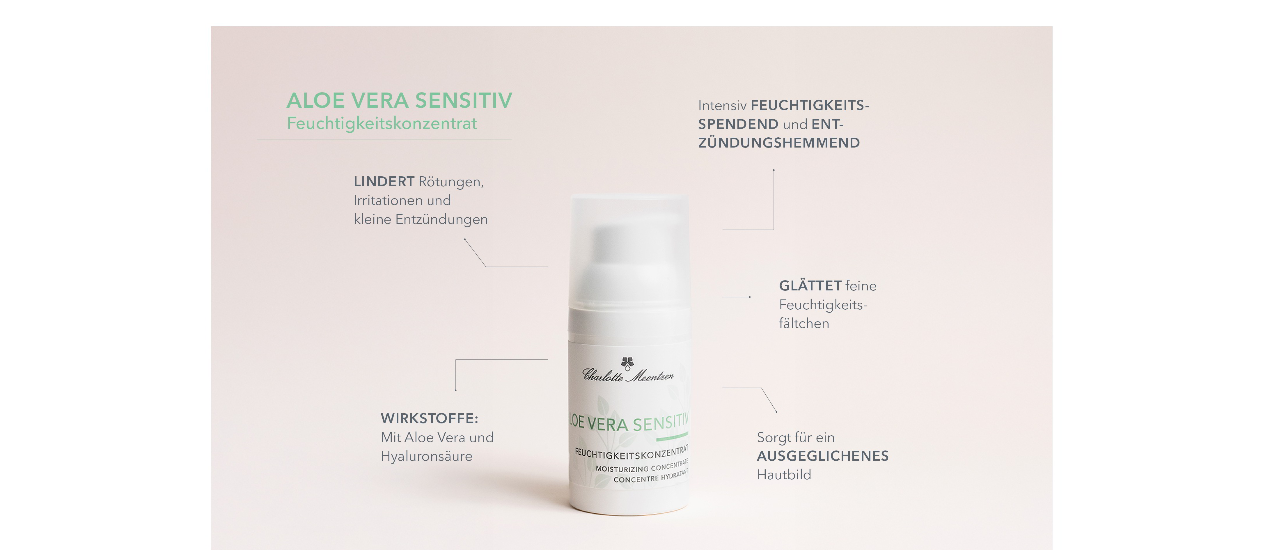 Aloe Vera Sensitiv Feuchtigkeitskonzentrat