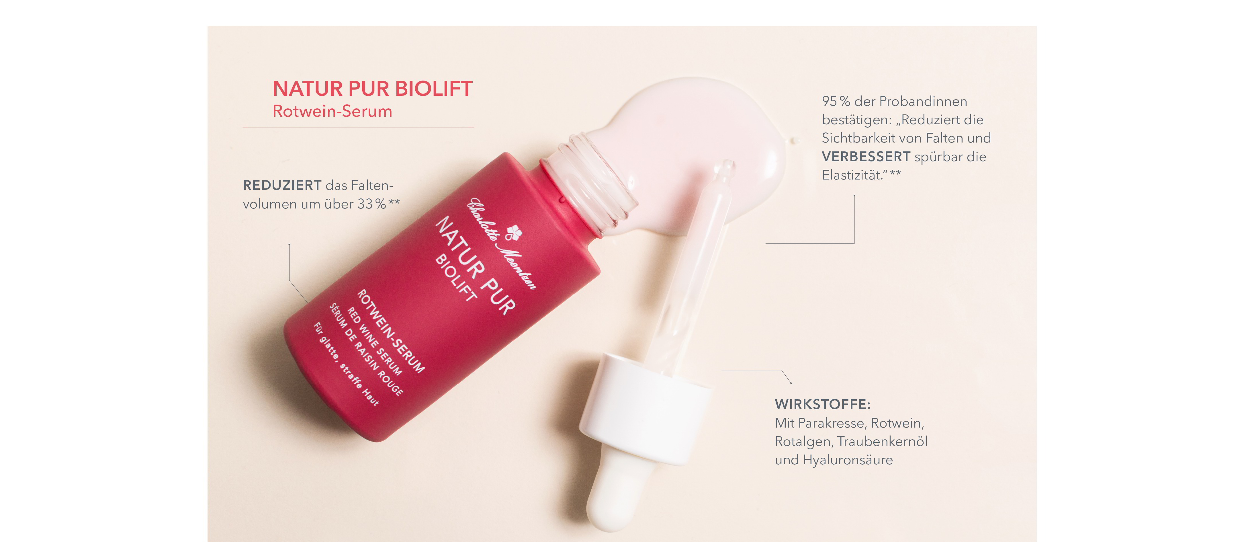 Natur Pur Biolift Rotwein-Serum