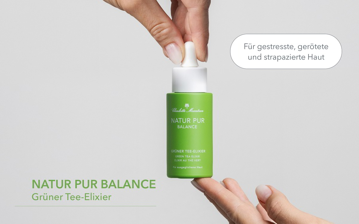 Natur Pur Balance Grüner Tee-Elixier - für gestresste, gerötete und strapazierte Haut