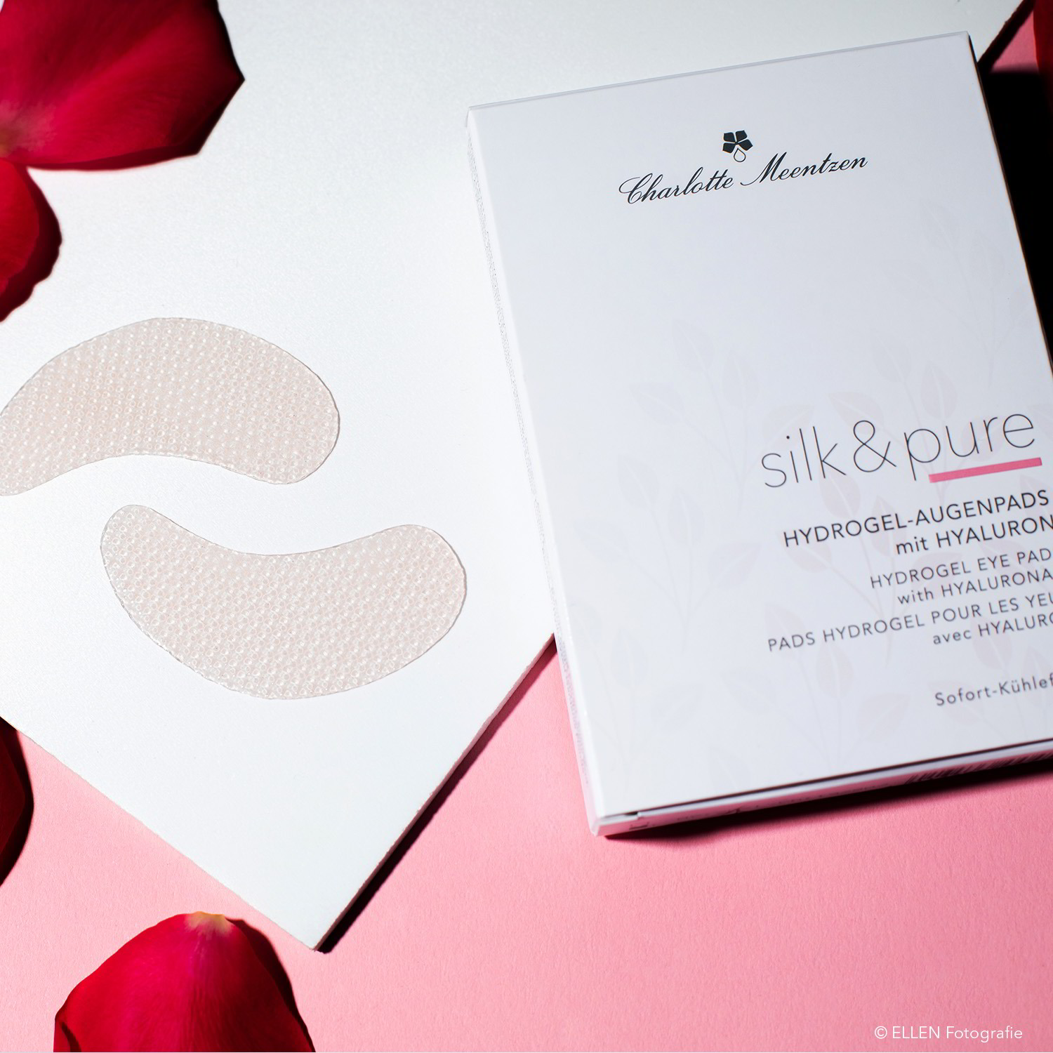 Silk & Pure Hydrogel-Augenpads mit Hyaluron